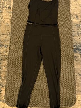 Victoria Secret Black Tank Top and Leggings